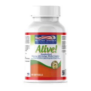 ALIVE (PANAX GINSENG) X 60 SOFTGELS