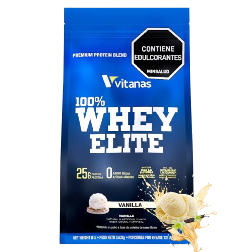 100% WHEY ELITE VITANAS X 8 LB - VAINILLA