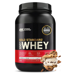 100% WHEY GOLD STANDARD X 2 LB - COOKIES AND CREAM